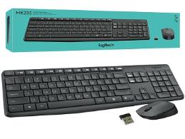 Logitech MK235 Kablosuz Q Klavye Mouse